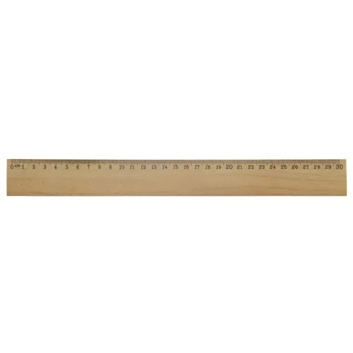 Ruler wood 30cm - LT91927 (N0093)